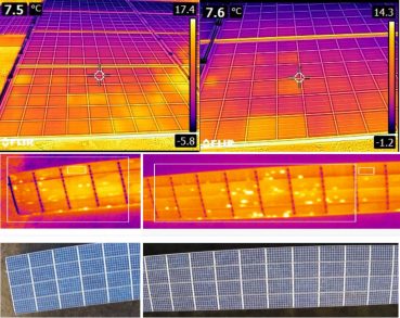 Hand held vs aerial thermography