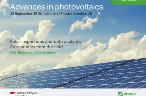 Talk at the Advances in photovoltaics conference