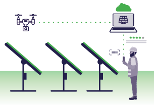 Monitoring solar tracker systems from construction (and why)